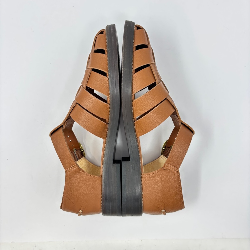 EVERLANE Brazilian Leather Fisherman Sandal in Adobe Brown - Picture 11 of 11